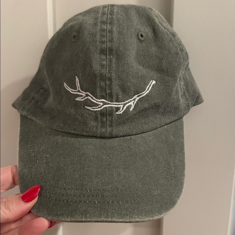 Olive Green Aspen Baseball Cap